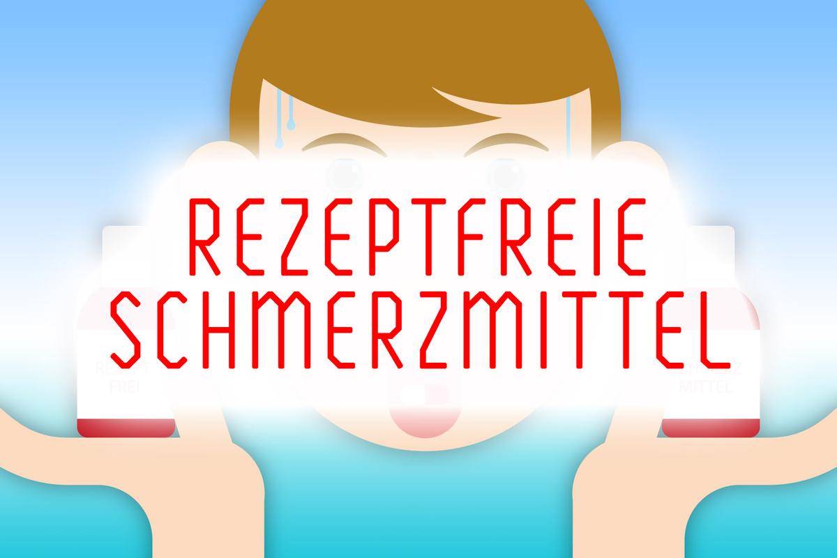 Illustration rezeptfreie Schmerzmittel