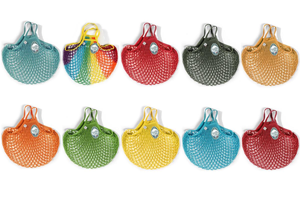 Filt Einkaufsnetze in 10 verschiedenen Farben