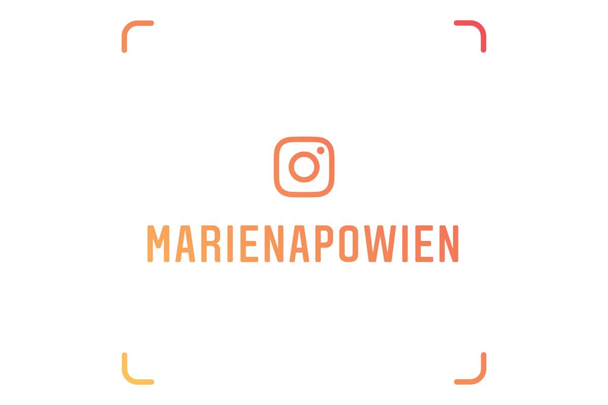Instagram Nametag der Marien Apotheke Wien