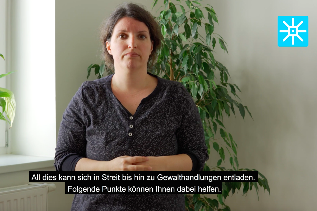 Titelbild ÖGS-Video: Strategien im Umgang mit Konflikten mit Dr. Liv Zaslawski