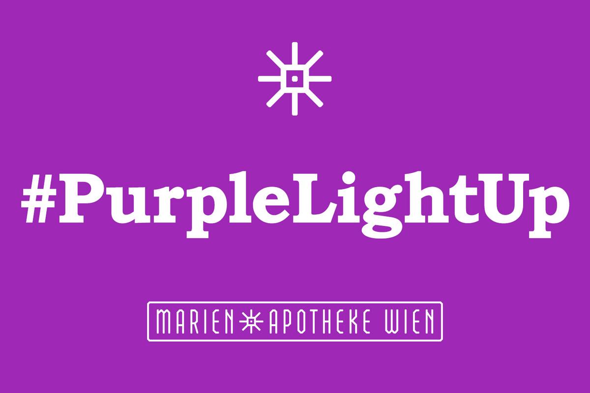 Illustration zum PurpleLightUp-Day am 3.12.