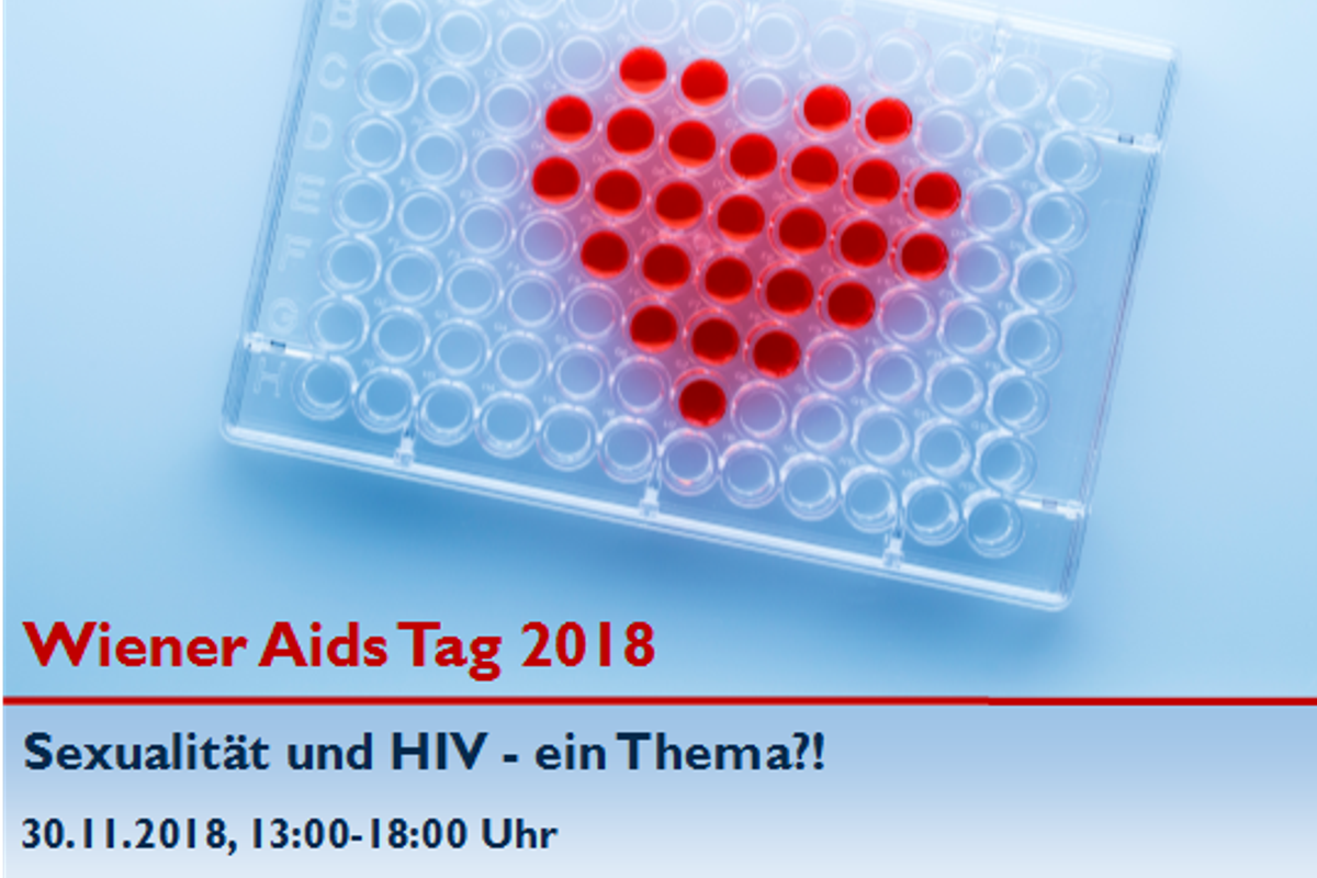 Titelbild Wiener Aids Tag 2018 in der Hauptbücherei