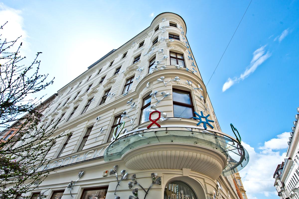 Fassade Marien Apotheke 2017