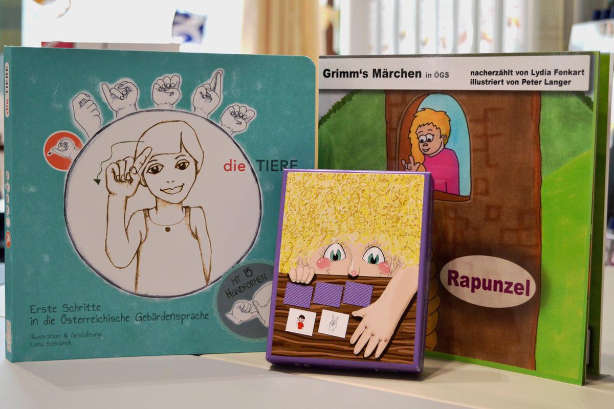 ÖGS-Bücher und Memory-Spiel vom Verlag Fenkart