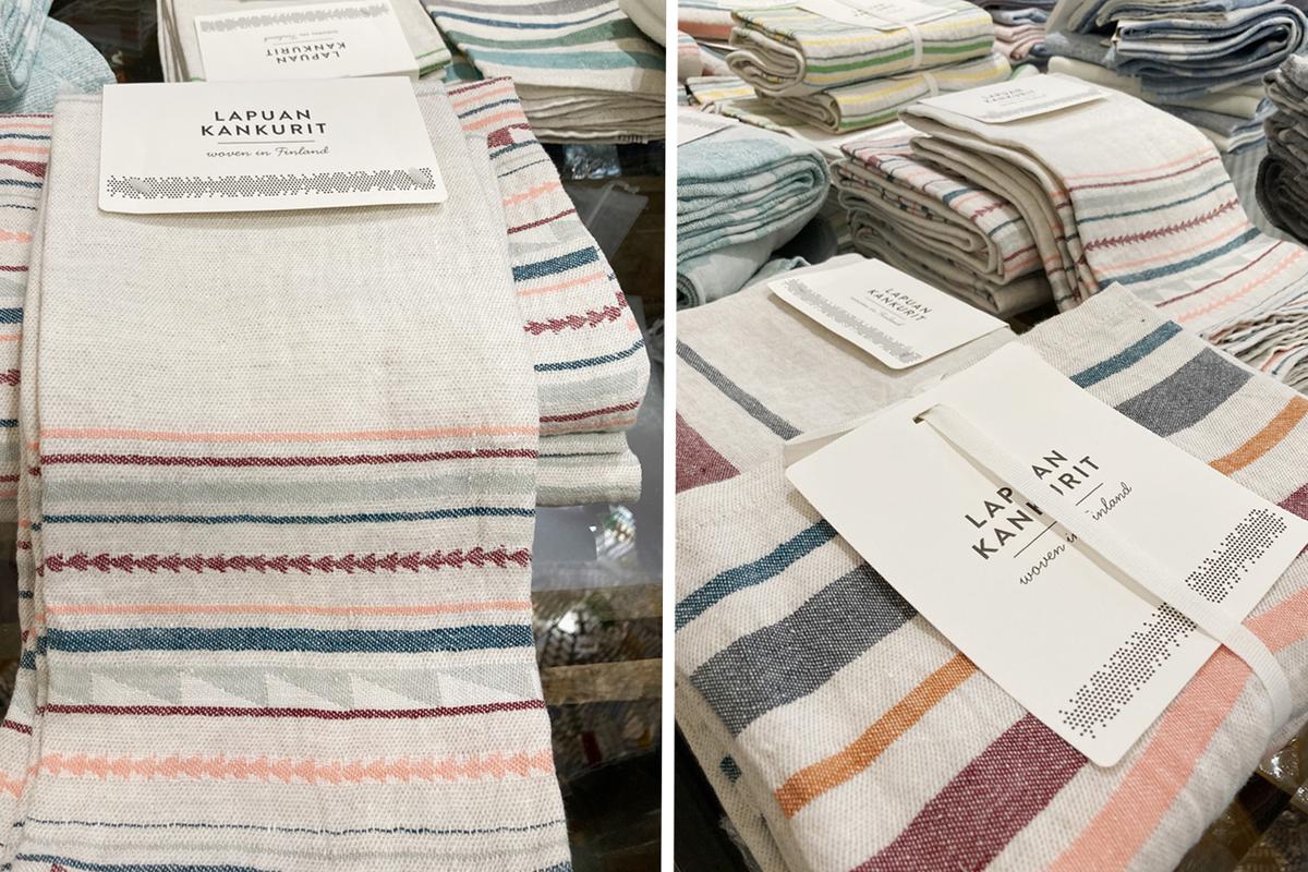 Badetücher aus 100% Leinen von Lapuan Kankurit aus Finnland