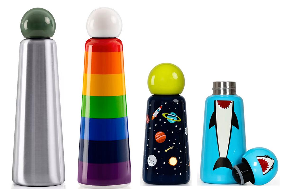 Lund London Trinkflaschen aus Edelstahl in verschiedenen Größen