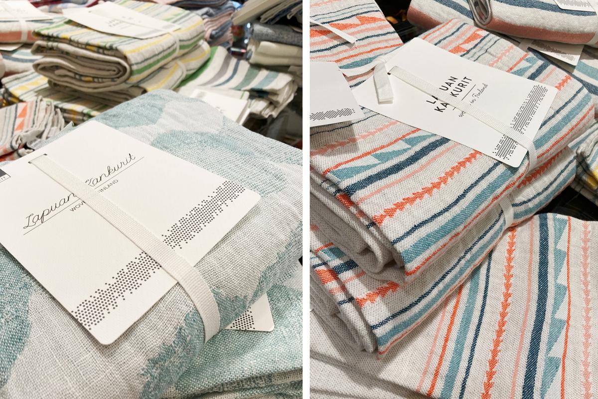 Badetücher von Lapuan Kankurit aus 100% Leinen