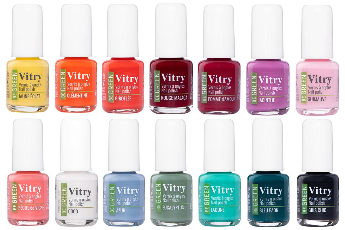 Vitry Be Green Nagellack - eine kleine Auswahl der Farben in der Marien Apotheke